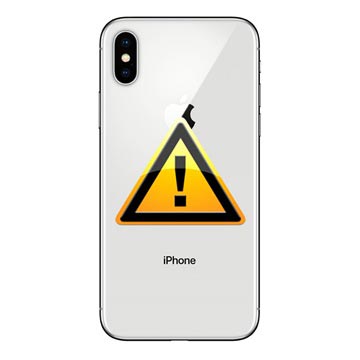 Naprawa Klapki Baterii iPhone X - z ramką