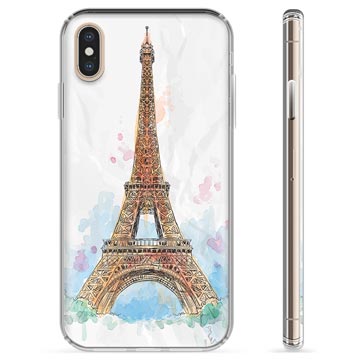 Etui TPU - iPhone X / iPhone XS - Paryż