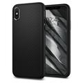 iPhone X/XS Etui z TPU Spigen Liquid Air - Czarne