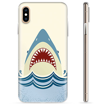 Etui TPU - iPhone XS Max - Szczęki Rekina