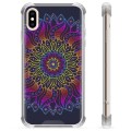 Etui Hybrydowe - iPhone XS Max - Kolorowa Mandala