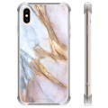 Etui Hybrydowe - iPhone X / iPhone XS - Elegancki Marmur