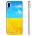 Etui TPU Ukraina - iPhone XS Max - Pole pszenicy