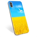 Etui TPU Ukraina - iPhone X / iPhone XS - Pole pszenicy