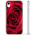 Etui TPU - iPhone XR - Róża