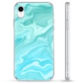 Etui Hybrydowe - iPhone XR - Błękitny Marmur