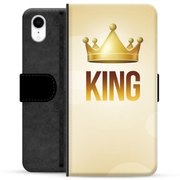 Etui Portfel Premium - iPhone XR - Król