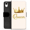 Etui Portfel Premium - iPhone XR - Królowa