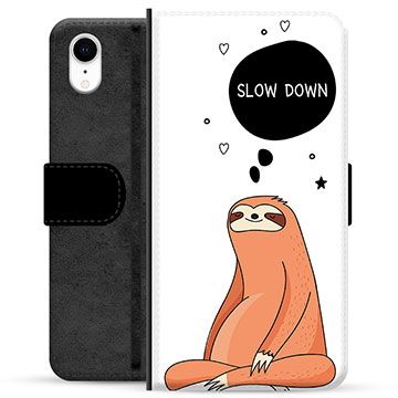 Etui Portfel Premium - iPhone XR - Slow Down