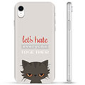 Etui TPU - iPhone XR - Wściekły Kot