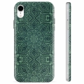 Etui TPU - iPhone XR - Zielona Mandala