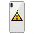 Naprawa Klapki Baterii iPhone XS - z ramką - Biel