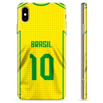 Etui TPU - iPhone XS Max - Brazylia