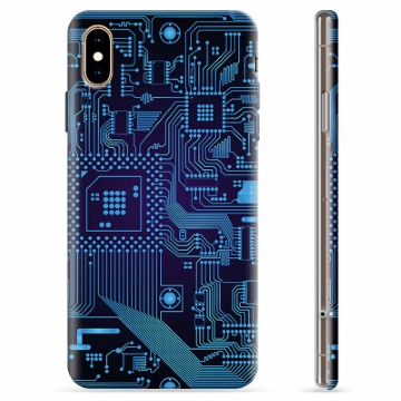 Etui TPU - iPhone XS Max - Płytka Drukowana