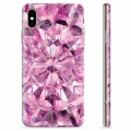Etui TPU - iPhone XS Max - Różowy Kryształ