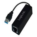 Karta sieciowa LogiLink SuperSpeed USB 3.0 1 Gb/s okablowanie