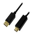 Kabel wideo LogiLink DisplayPort / HDMI - 2m - Czarny