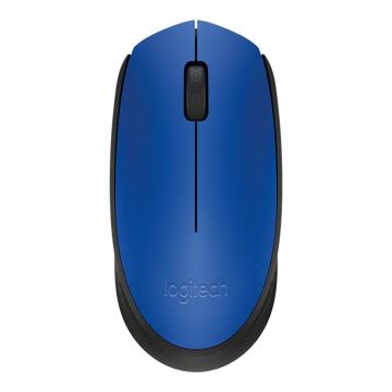 Logitech M171 Bezprzewodowy Mysz - Czarny / Niebieski
