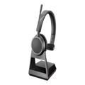 Bezprzewodowy zestaw słuchawkowy Poly Voyager 4210 Office — czarny/szary