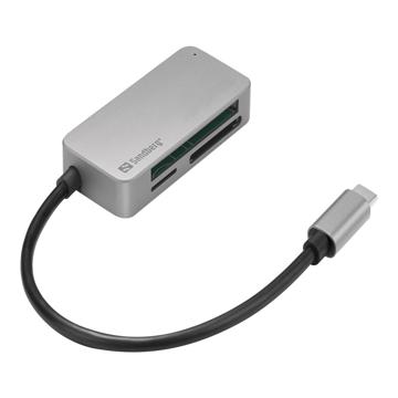 Czytnik kart Sandberg USB-C Multi Card Reader Pro Czytnik kart USB-C