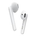 Trust Primo Touch Wireless Earbuds — białe