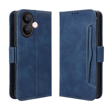 vivo V60 Lite Etui z portfelem na karty - niebieskie