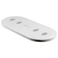 Bezprzewodowa Ładowarka Qi 4smarts VoltBeam All In Dual - 2 x 5W - Biała