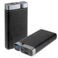 Power Bank 4smarts Volthub Leatherette - 20000mAh - Czarny