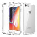Odporne na zadrapania hybrydowe etui do iPhone 7 / iPhone 8 - Przezroczyste