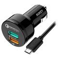 Aukey CC-T7 Qualcomm Quick Charge 3.0 - Ładowarka Samochodowa USB