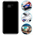 Baseus Bracket 2xUSB Power Bank & Ładowarka Bezprzewodowa - 8000mAh - Czarny