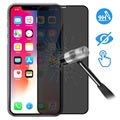 Szkło Ochronne Hartowane Prywatności Devia 3D do iPhone XS Max - 9H, 0.26mm - Czarne