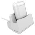 Lightning Stacja Ładująca - AirPods, iPhone XS/XR/X - Biała