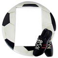 Ramka na Zdjęcie Effect Fun Football 8.5x13 - Czarna / Biała