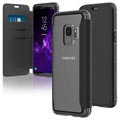 Samsung Galaxy S9 - Etui-Portfel Griffin Survivor Clear - Czarny / Przezroczysty