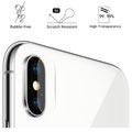 Osłona na Obiektyw Aparatu z Hartowanego Szkła Hat Prince iPhone X / iPhone XS - 2 Szt.