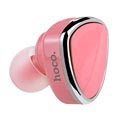 Douszny Zestaw Słuchawkowy Mono Bluetooth Mini Hoco E7 - Różowy