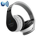 Nauszne słuchawki Bluetooth z mikrofonem JKR-201B - Czarne