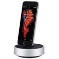 Just Mobile HoverDock Lightning - Stacja Ładująca do iPhone’a, Czarno / Srebrna