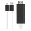 Adapter Wideo Lightning-HDMI - Czarny