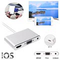 Adapter Lightning / HDMI, VGA, Audio, MicroUSB - iPhone, iPad
