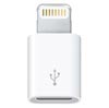 Adapter Lightning / micro-USB MD820ZM/A iPhone 6S/X/XR/XS Max - bialy