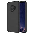 Etui z Płynnego Silikonu do Samsung Galaxy S9 - Czarne