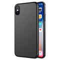 Pokrowiec z Włókna Węglowego Nillkin Synthetic iPhone X - Czarny