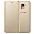 Etui Wallet Cover EF-WJ600CFEGWW do Samsung Galaxy J6 - Złote