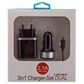 Zestaw do Ładowania Peter Jäckel 3-W-1 MicroUSB  