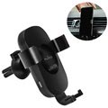 Puro Autofit Uchwyt Samochodowy / Bezprzewodowa Ładowarka Qi - 10W - Czarny