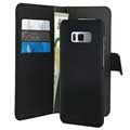 Odczepiane Etui-Portfel Puro 2-w-1 Samsung Galaxy S8 Edge - Czarne