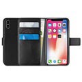 Etui-Portfel z Zamknięciem na Magnes Puro Milano do iPhone XS Max  - Czarne