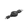Zwijany Kabel USB-A / Mini-USB